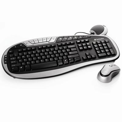 Wireless Multimedia Keyboard and Mouse - keyboard mouse