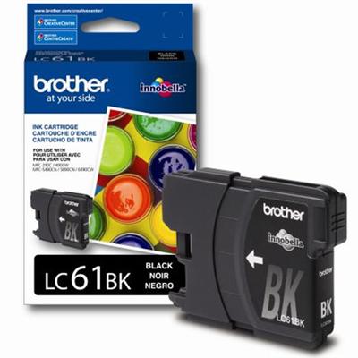 Brother LC61BK LC61 BK Black original ink cartridge for DCP 255 295 395 J125 J140 MFC 5895 J220 J265 J270 J410 J415 J615 J630