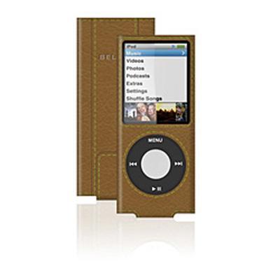 Eco-Conscious Leather Sleeve for iPod nano (4th Gen) - case for digital player