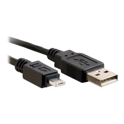 Cables To Go 27361 1m USB 2.0 A Male to Micro USB A Male Cable 3.3ft USB cable USB M to Micro USB Type A M USB 2.0 3.3 ft black