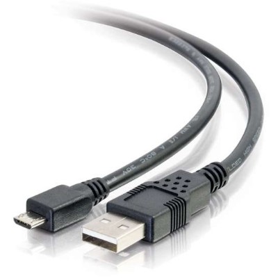 Cables To Go 27365 2m USB Cable USB 2.0 A to Micro USB B Cable 6ft USB Phone Cable USB cable USB M to Micro USB Type B M 6.6 ft black