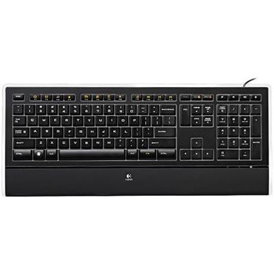 Logitech 920 000914 Illuminated Keyboard USB English US