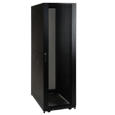 TrippLite SR42UBKD 42U Rack Enclosure Server Cabinet Knock-Down with Doors & Sides 3000lb Capacity TrippLite SR42UBKD 42U Rack Enclosure Server Cabinet Knock-Down with Doors & Sides 3000lb Capacity