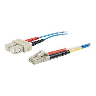 LC/SC Duplex 50/125 Multimode Fiber Patch Cable - patch cable - 3.3 ft