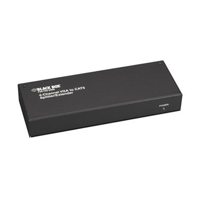 Black Box AC601A Mini CAT5 Splitter/Extender Transmitter VGA 4-Channel - Monitor extender Black Box AC601A Mini CAT5 Splitter/Extender Transmitter VGA 4-Channel - Monitor extender