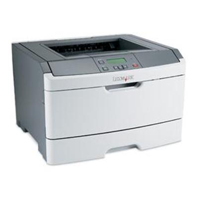 The Lexmark E360dn is an affordable  space-saving  quiet  monochrome laser printer with duplex standard.  Its 400 MHz processor and 32MB of standard memory provide high-qualit