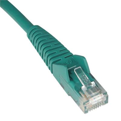TrippLite N201 020 GN 20ft Cat6 Gigabit Snagless Molded Patch Cable RJ45 M M Green 20 Patch cable RJ 45 M to RJ 45 M 20 ft UTP CAT 6 molded sn