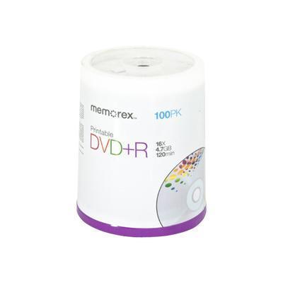 DVD+R x 100 - 4.7 GB - storage media