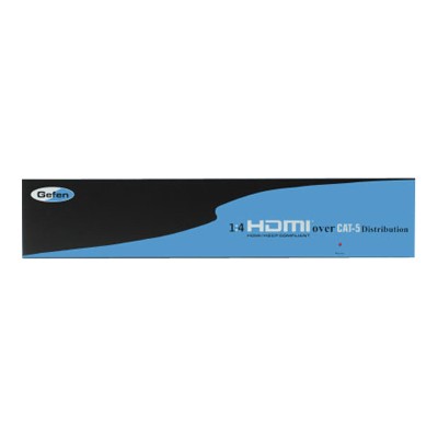 Inexpensive HDMI Cables - 1:4 HDMI Over CAT5 Distribution Amplifier - Video/audio switch - 4 ports - HDMI
