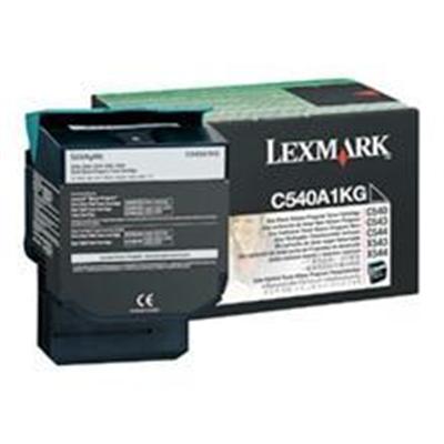 Lexmark C540A1KG Black original toner cartridge LCCP LRP for C540 543 544 546 X543 544 546 548