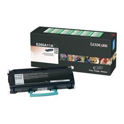Lexmark E260A11A Black original toner cartridge LCCP LRP for E260 360 460 462