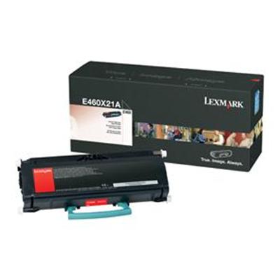 Lexmark E460X21A Extra High Yield black original toner cartridge LCCP for E460dn 460dtn 460dtw 460dw