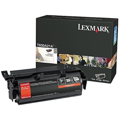 Lexmark T650A21A Black original toner cartridge LCCP for T650dn 650dtn 650n 652dn 652dtn 652n 654dn 654dtn 654n