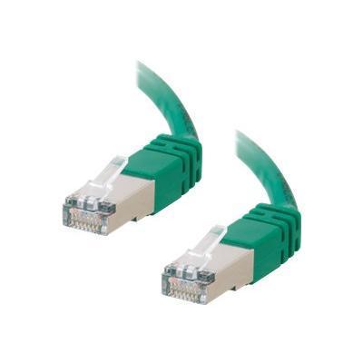 Cables To Go 27274 Cat5e Molded Shielded STP Network Patch Cable Patch cable RJ 45 M to RJ 45 M 50 ft STP CAT 5e molded stranded green