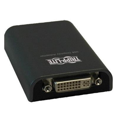 TrippLite U244 001 R USB 2.0 to DVI VGA Dual Multi Monitor External Video Graphics Card Adapter 1080p 60Hz External video adapter USB 2.0