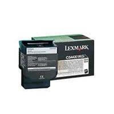 Lexmark C544X4KG Extra High Yield black original toner cartridge LRP for C544dn 544dtn 544dw 544n X544dn 544dtn 544dw 544n