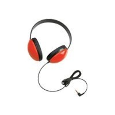 Ergoguys 2800 RD Listening First Stereo Headphone 2800 RD Headphones full size 3.5 mm plug red