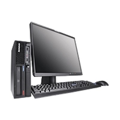 ThinkCentre M58 Intel Pentium Dual Core E2220 2.4GHz Desktop - 1GB RAM  160GB SATA HDD  DVD±RW (±R DL)/DVD-RAM  Intel GMA 4500  Gigabit Ethernet