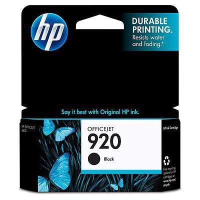 HP Inc. CD971AN 140 920 Black original ink cartridge for Officejet 6000 6000 E609 6500 6500 E709 6500A E710 7000 E809 7500