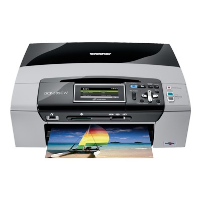 DCP 585cw Color Inkjet All in One with Wireless Networking for the Home or Home Office