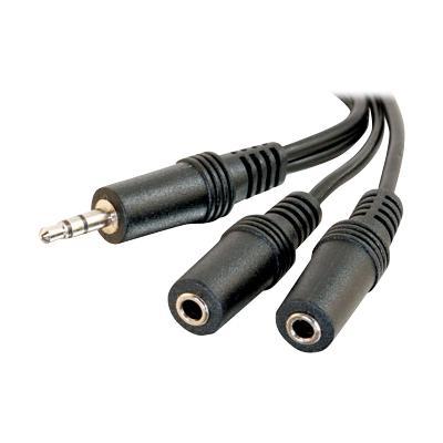 Value Series Y-Cable - audio splitter - 6 ft