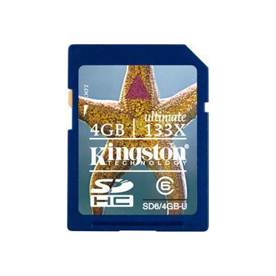 Ultimate flash memory card - 4 GB - SDHC