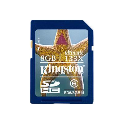 Ultimate flash memory card - 8 GB - SDHC