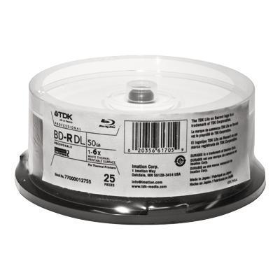 BD-R DL x 25 - 50 GB - storage media