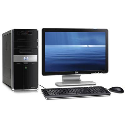 Pavilion Elite m9510f Intel Core 2 Quad Q8200 233GHz Desktop 8GB RAM 750GB RAM SuperMulti DVD Giagbit Ethernet 80211abgn