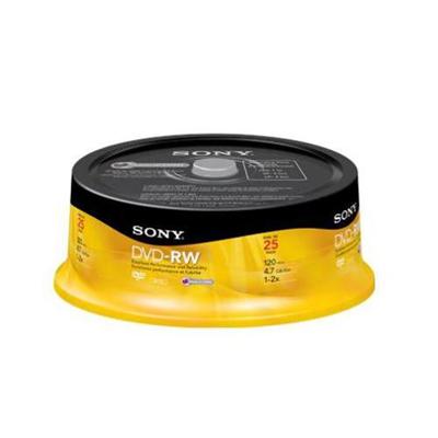 DMW 47RS2 - DVD-RW x 25 - 4.7 GB - storage media