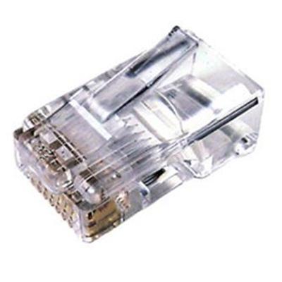 Network connector - RJ-45 (M) - gray (pack of 50 ) by Cables Unlimited