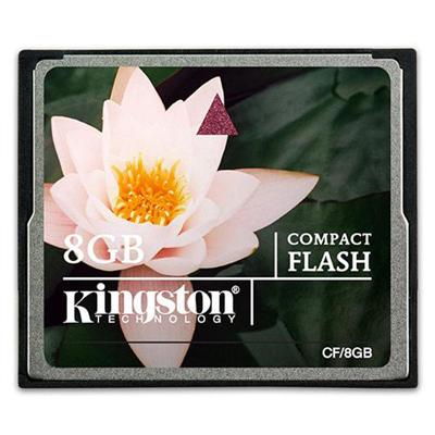 Kingston Digital Cf/8gb Flash Memory Card - 8 Gb - Compactflash