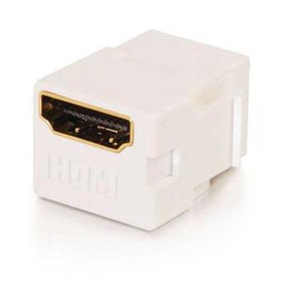 Cables To Go 03345 Snap In Keystone Module Modular insert HDMI white 1 port