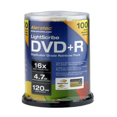 Duplicator Grade Rainbow - DVD+R x 100 - 4.7 GB - storage media