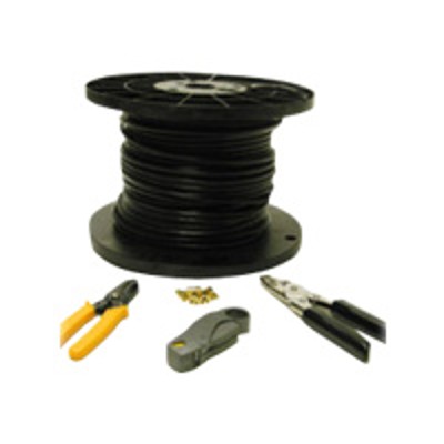 Cables To Go 29833 RG6 Coax Installation Kit Video cable bare wire to bare wire 500 ft double shielded