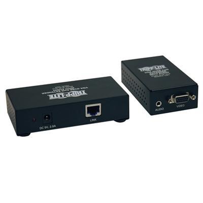 VGA + Audio over Cat5 Extender Kit (Transmitter + Receiver) - monitor/audio extender