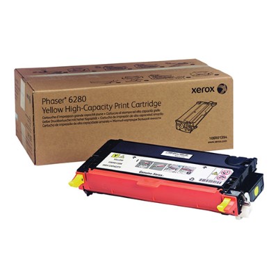 Xerox 106R01394 High Capacity yellow original toner cartridge for Phaser 6280DN 6280N