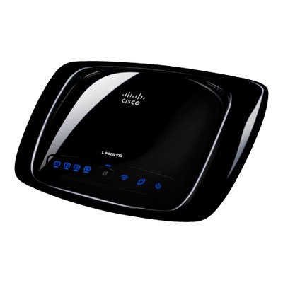 Dual-Band Wireless-N Gigabit Router plus 4-port Switch by Linksys