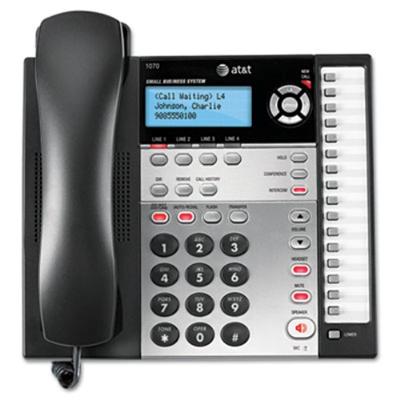 AT T 1070 4 Line Corded Telephone with Caller ID Call Waiting