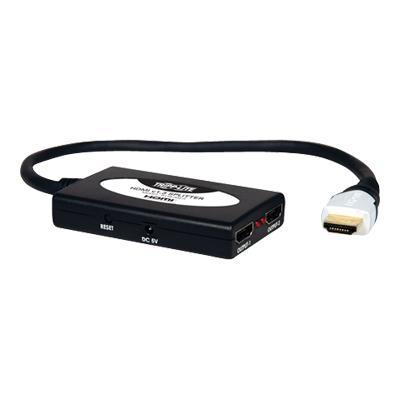 HDMI Cable Splitter - HDMI v1.3 Splitter B118-302-R - Video/audio splitter - 2 ports - HDMI