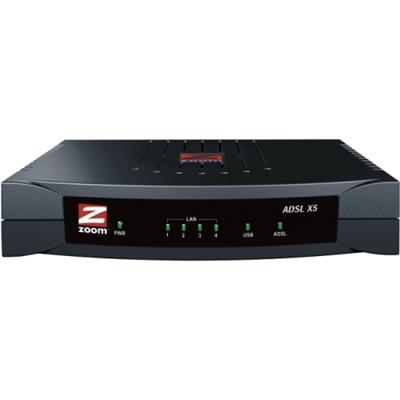 Zoom ADSL X5 5654 - Router - DSL - 4-port switch - desktop
