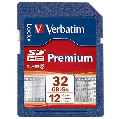 Verbatim 96871 32GB Class 10 Secure Digital High Capacity SDHC Card