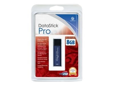 Centon DataStick Pro - USB flash drive - 8 GB - USB 2.0 - blue