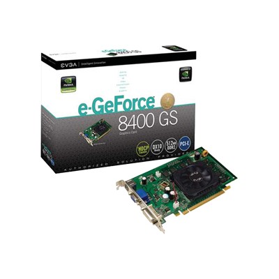 e-GeForce 8400 GS - Graphics adapter - GF 8400 GS ...