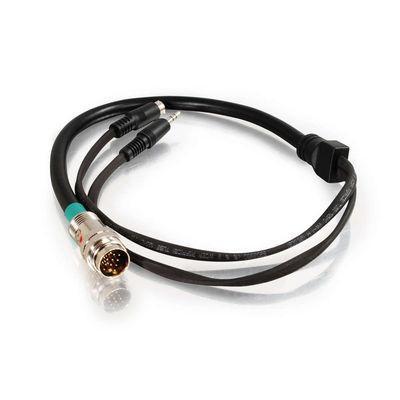 Cables To Go 40851 Rapidrun S-video   3.5mm Stereo Audio Break-away Flying Lead - Video / Audio Adapter - S-video / Audio