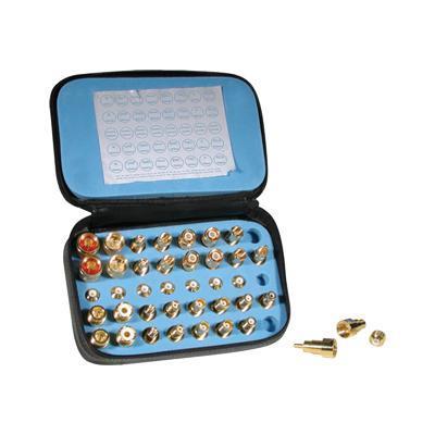 Impact Acoustics 40 Piece RF Adapter Kit - Video   audio   antenna adapter kit by Cables To Go