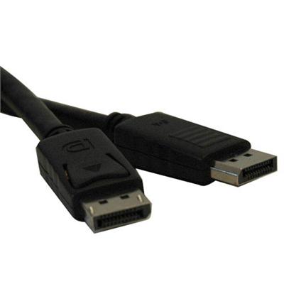 TrippLite P580-006 DisplayPort Cable with Latches (M/M) 4K x 2K 3840 x 2160 6-ft. TrippLite P580-006 DisplayPort Cable with Latches (M/M) 4K x 2K 3840 x 2160 6-ft.