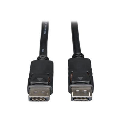 TrippLite P580 010 DisplayPort Cable with Latches M M 4K x 2K 3840 x 2160 10 ft.