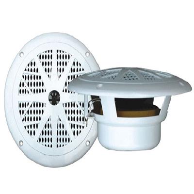 Pyle PLMR61W PLMR61W 120Watts 6.5'' Dual Cone White Marine Speakers - Pair Pyle PLMR61W PLMR61W 120Watts 6.5'' Dual Cone White Marine Speakers - Pair