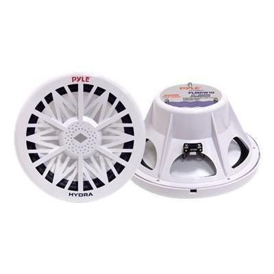 Pyle PLMRW8 Single 8 400 Watt White 4 Ohm Marine Subwoofer Pyle PLMRW8 Single 8 400 Watt White 4 Ohm Marine Subwoofer